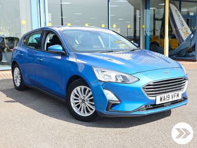 FORD FOCUS 1.0 TITANIUM ECOBOOST 49,843 MILES 5 DOORS HATCH PETROL MANUAL 19 2019...